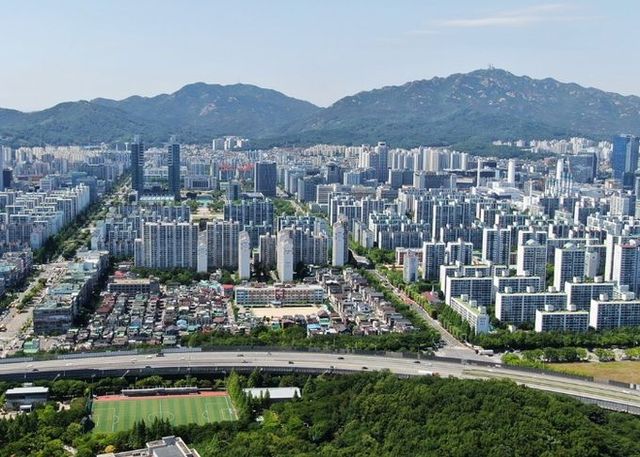 평촌신도시 전경