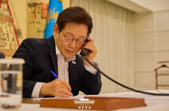 한·사우디 정상 통화