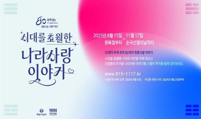 안성3.1운동기념관, 광복 80주년 기념 현충시설 스탬프 투어 참여