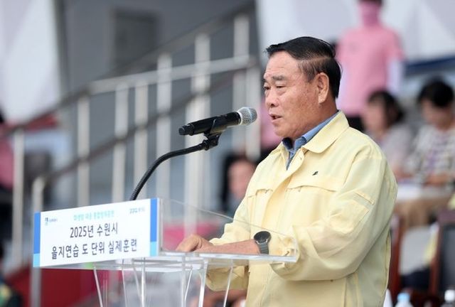 2025년 을지연습 실제훈련 화생방 대응 통합대응훈련(축사)