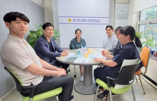 유영일부위원장, “ 안양 연현공원 조성사업관련 업무보고 가져”