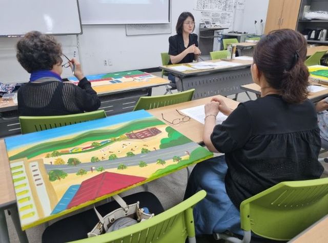 마장면에서 펼쳐진 특별한 도슨트 교육 나의 이야기가 마을의 역사가 되다.