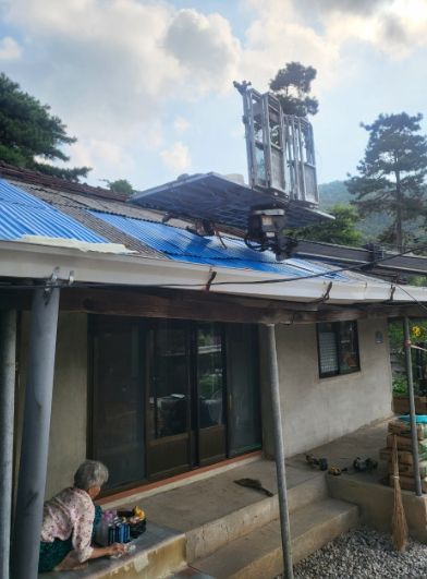 점동면, 「사랑의 집수리」 사업으로 독거어르신 주거환경 개선