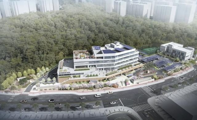 동백종합복지회관 조감도