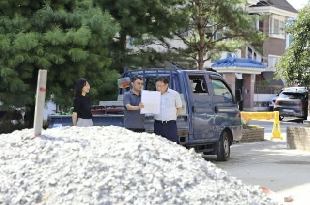 이상균 수원시 팔달구청장, 주요 사업 현장 방문
