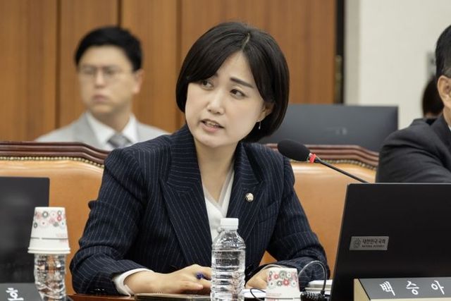 국회 교육위원회 백승아 의원(더불어민주당)