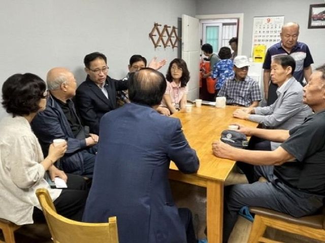 수원시 장안구, 정자2동 경로당 현장방문