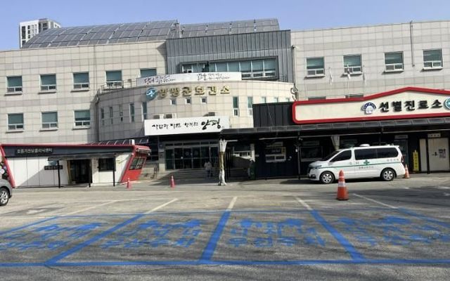 다자녀 우선주차구역 사진