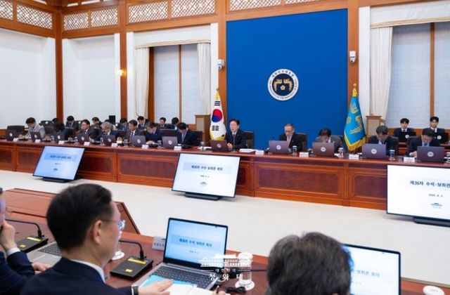 제36차 대통령 주재 수석·보좌관 회의(청와대)
