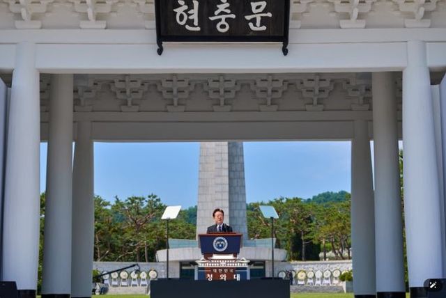 제71회 현충일 추념식(청와대)