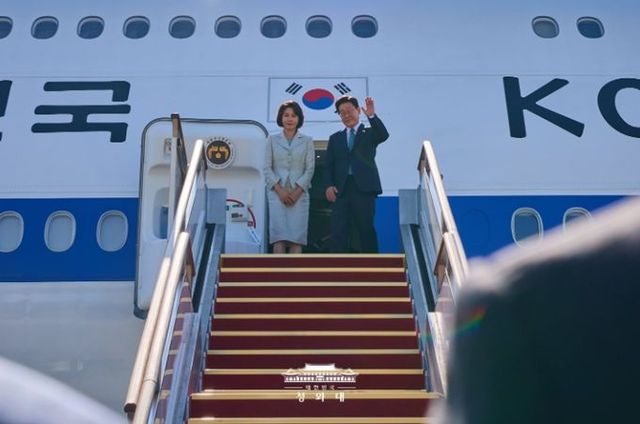 공항 출발 행사(서울공항)(청와대)