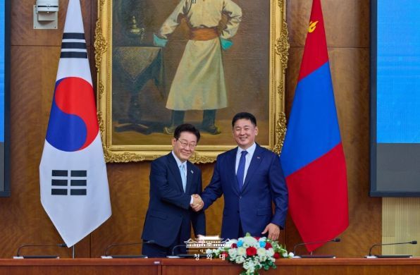 한-몽골 정상회담(청와대)