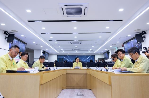 한성숙 국무총리, 홍수 대응체계 및 대응상황 점검 (7.3. 한강홍수통제소)(국무조정실)