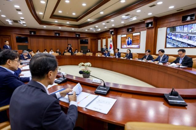 한성숙 국무총리, 국가정책조정회의 주재 (8.6, 정부서울청사)(국무조정실)