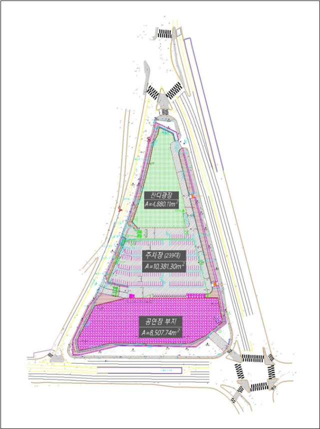 성동구 성수동1가 683번지 삼표레미콘공장 부지 사진서울시