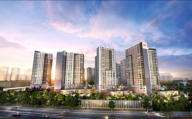 e편한세상 검단 웰카운티 단지 투시도 사진DL이앤씨