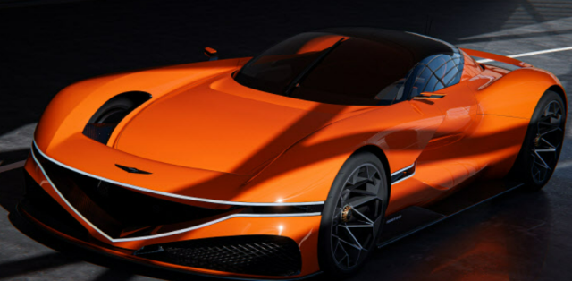 제네시스 엑스X 그란 베를리네타 비전 그란 투리스모 콘셉트 사진제네시스 