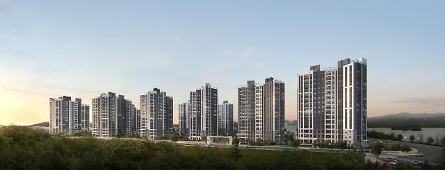 원주 동문 디 이스트’ 투시도, 출처=동문건설