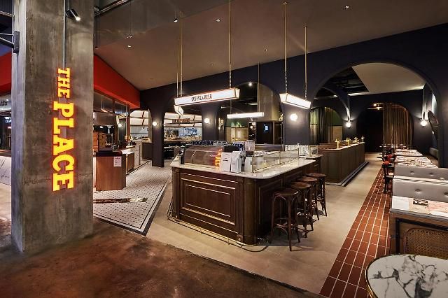 더플레이스 송도점 내부 전경. 