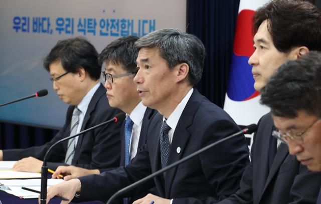 박구연 국무조정실 국무1차장이 27일 정부서울청사에서 열린 후쿠시마 오염수 방류 관련 일일 브리핑에서 발언하고 있다 사진연합뉴스