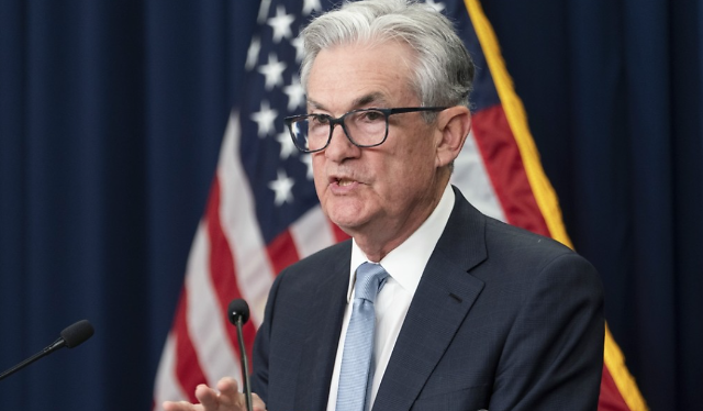 기자회견 하는 제롬 파월 미국 연방준비제도 의장 사진워싱턴 AP·연합뉴스