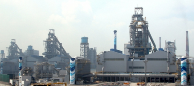 현대제철 당진 제철소 전경 사진현대제철 