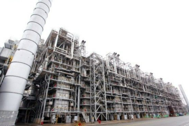 LG화학 전남 여수 NCC나프타분해시설 공장 전경 사진LG화학 