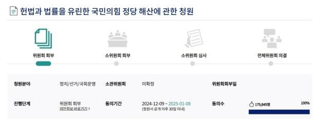 사진의국회 국민동원 청원게시판 갭처