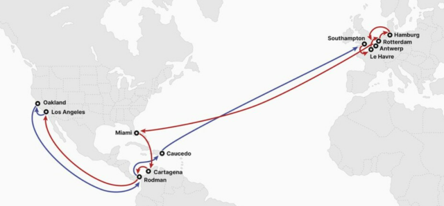 TA1Transatlantic 1 서비스 사진HMM 