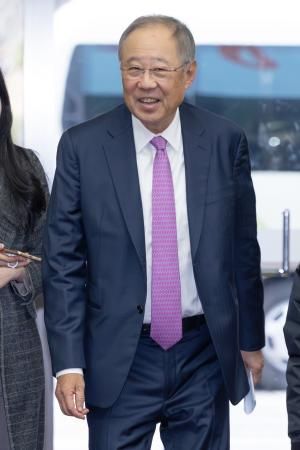 류진 한국경제인협회한경협 회장이 2일 오전 서울 영등포구 중소기업중앙회에서 열린 2024년 경제계 신년 인사회에 참석하고 있다 20240102사진유대길 기자 dbeorlf123ajunewscom