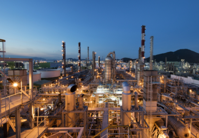 롯데케미칼 여수공장 사진롯데케미칼 