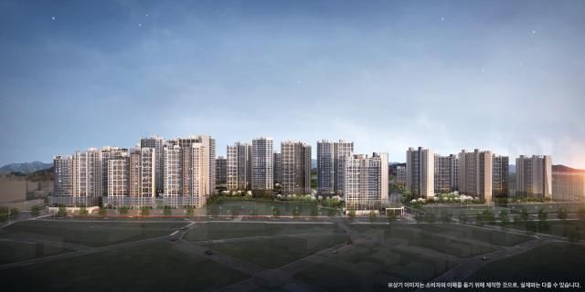 운암자이포레나 퍼스티체 투시도 사진GS건설