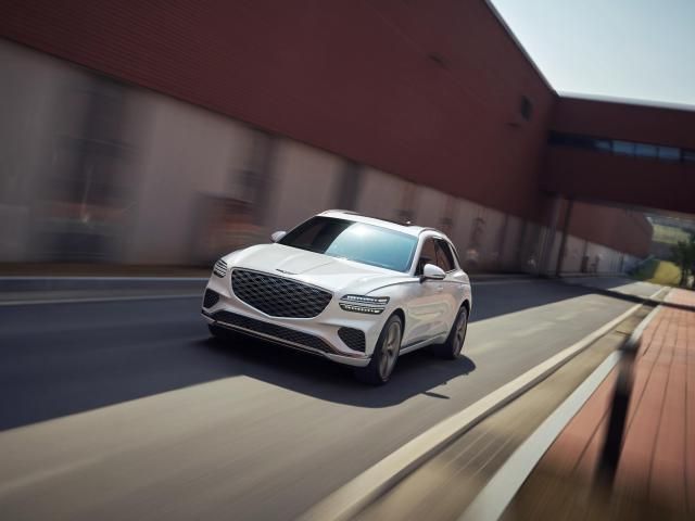 GV70 부분변경 모델 사진제네시스