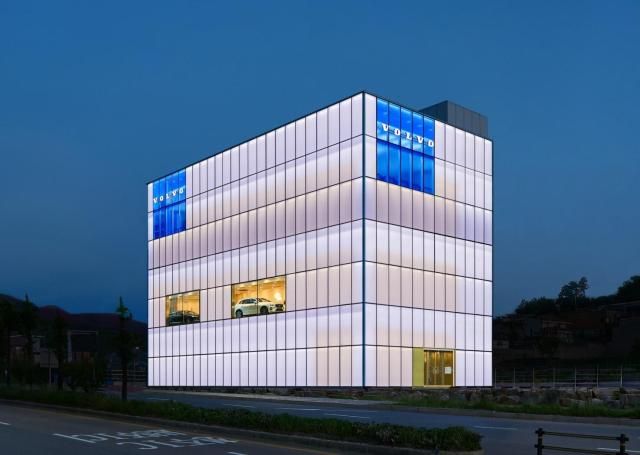 볼보 청주 전시장 및 서비스센터외경