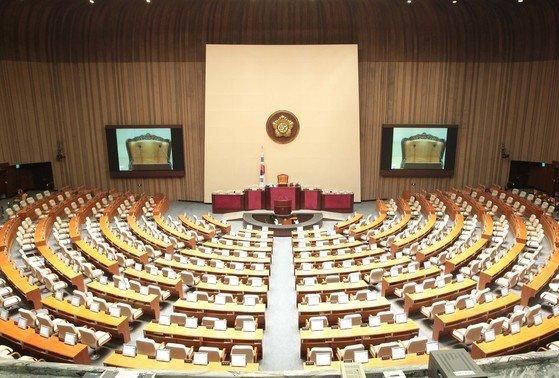 여의도 국회의사당 국회 본회의장 모습 사진연합뉴스