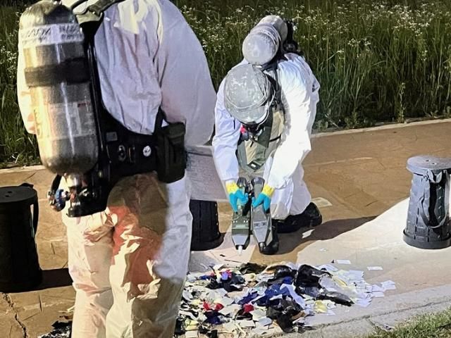 합동참모본부는 북한이 전날 저녁 8시부터 오물 풍선을 띄우기 시작했고 이날 오전까지 약 600개가 서울·경기 지역 등에서 식별됐다고 밝혔다 사진연합뉴스