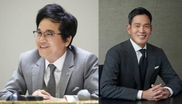 이재현 CJ 회장왼쪽과 정용진 신세계그룹 회장사진CJ 신세계사진각사