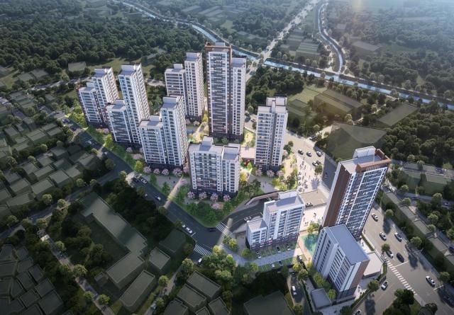 고양 행신 1-1구역 재개발사업 예상 조감도 사진한양 