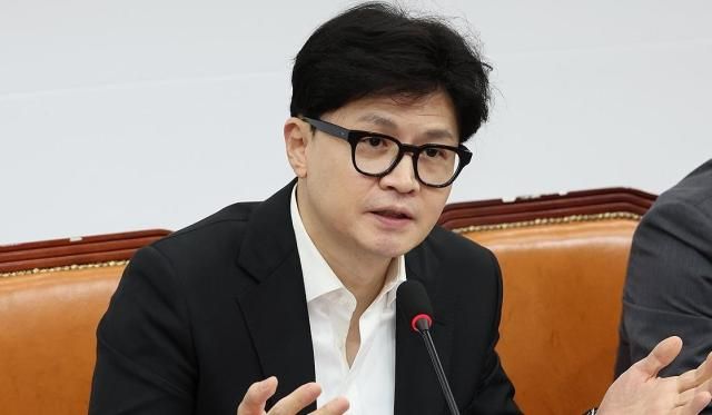 한동훈 국민의힘 대표가 29일 오전 서울 여의도 국회에서 열린 최고위원회의에서 발언하고 있다 사진연합뉴스 