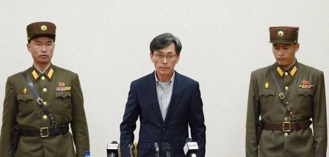 2015년 북한 매체에 공개된 김국기 선교사 모습 사진연합뉴스 