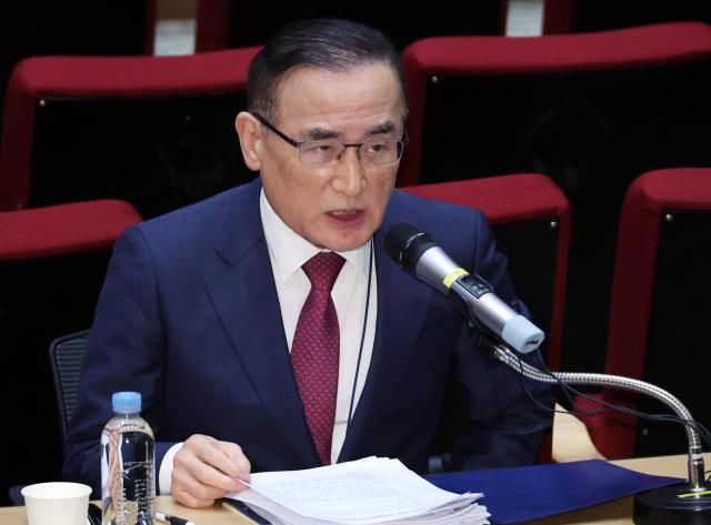 위성락 국가안보실장이 16일 용산 대통령실에서 캄보디아 한국인 대상 범죄 관련 브리핑을 하고 있다 사진연합뉴스