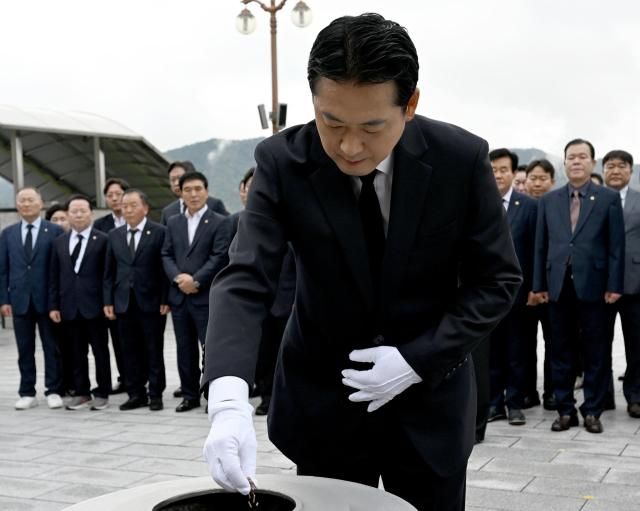 장동혁 국민의힘 대표 사진장동혁 국민의힘 대표 사회관계망서비스