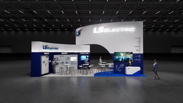 LS일렉트릭은 21일부터 24일까지 부산 벡스코에서 열리는 세계 최대 규모 조선·해양 기자재 전시회 국제 조선 및 해양 산업전KOMARINE 2025 이하 코마린에 참가한다고 밝혔다 사진은 LS일렉트릭의 코마린 2025 부스 조감도 사진LS일렉트릭