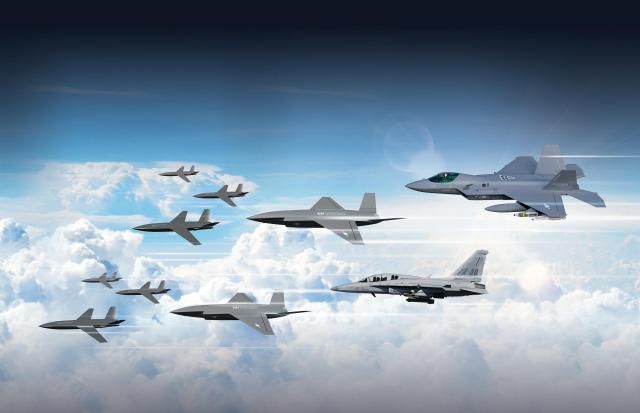 공중유무인복합체계 사진KAI