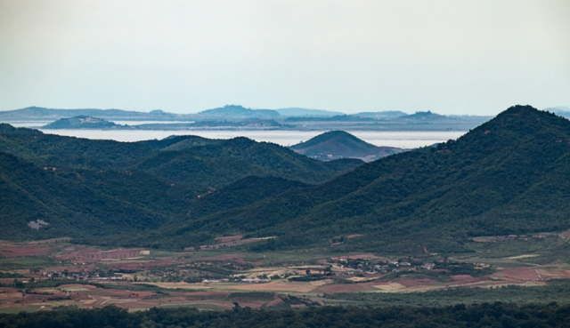 북한 황해북도 개풍군과 예성강 하구 사진연합뉴스