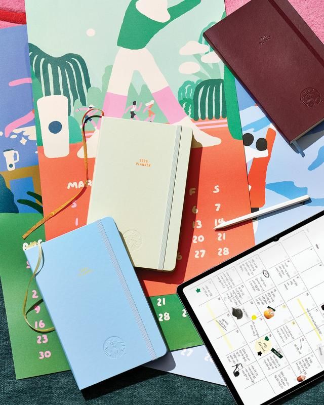 스타벅스 e-프리퀀시 증정품 2026 플래너 사진스타벅스코리아