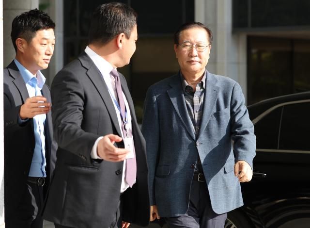 박성재 전 법무부 장관이 23일 서울 서초구 서울고검에 마련된 조은석 내란특별검사팀 사무실로 소환되고 있다 사진연합뉴스