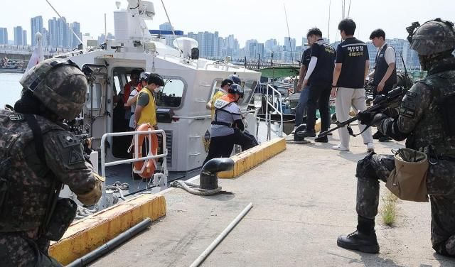 밀항·밀입국 국경범죄 대비 합동훈련 사진연합뉴스