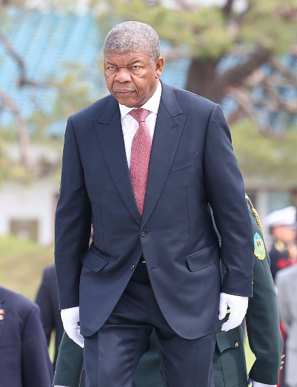 지난해 방한한 앙골라 주앙 로렌수 대통령 사진연합뉴스