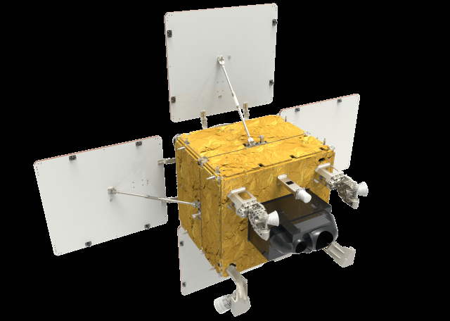KAI가 총괄제작한 차세대 중형위성 3호사진KAI